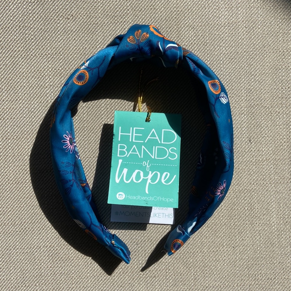 Headbands of Hope Headband- Blue